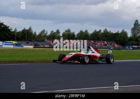 James HIGGINS - Fortec Motorsport British F4 Championship Stock Photo