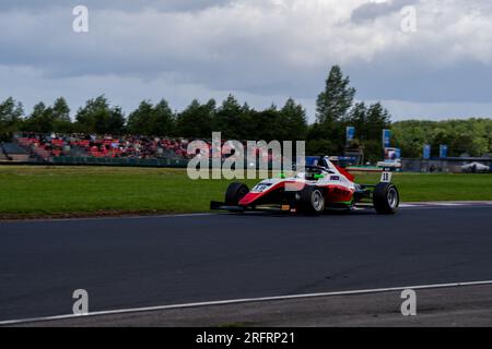 James HIGGINS - Fortec Motorsport British F4 Championship Stock Photo