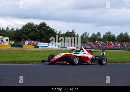 James HIGGINS - Fortec Motorsport British F4 Championship Stock Photo