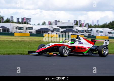 James HIGGINS - Fortec Motorsport British F4 Championship Stock Photo