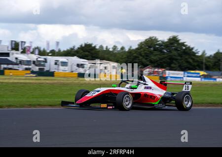 James HIGGINS - Fortec Motorsport British F4 Championship Stock Photo