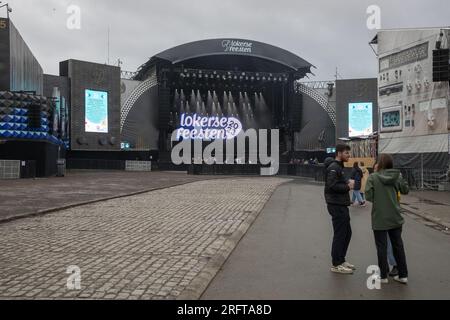 Lokeren, Belgium. 05th Aug, 2023. Illustration picture shows the Lokerse Feesten, Saturday 05 August 2023 in Lokeren. The Festival takes place from August 4 untill August 13. BELGA PHOTO NICOLAS MAETERLINCK Credit: Belga News Agency/Alamy Live News Stock Photo