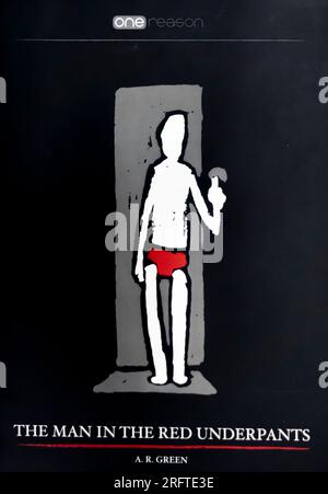 The Man in the Red Underpants Book by A.R. Green Stock Photo