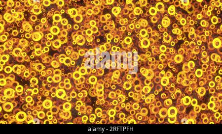 Stroke circle Particles. Computer generated 3d render Stock Photo - Alamy