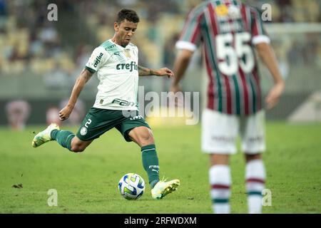 Rio De Janeiro, Brazil. 06th Aug, 2023. RJ - RIO DE JANEIRO - 05/08/2023 - BRAZILEIRO A 2023, FLUMINENSE X PALMEIRAS - Marcos Rocha player of Palmeiras during a match against Fluminense at the Maracana stadium for the Brazilian championship A 2023. Photo: Jorge Rodrigues/AGIF/Sipa USA Credit: Sipa USA/Alamy Live News Stock Photo