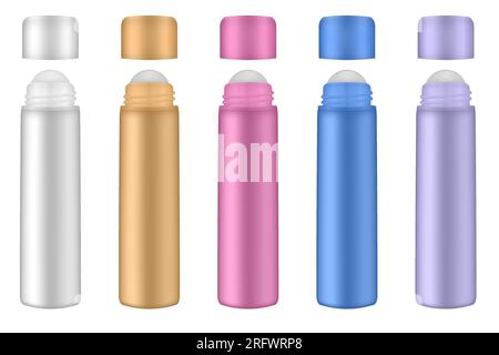 Lip, Eye Roller Bottle With Cream, Serum, Or Essential Oil For Lifting 