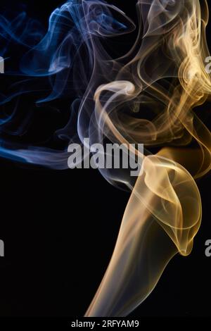 Colored Smoke Stock Photo