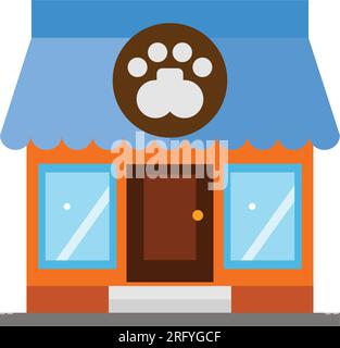 Store building icon Stock Vector