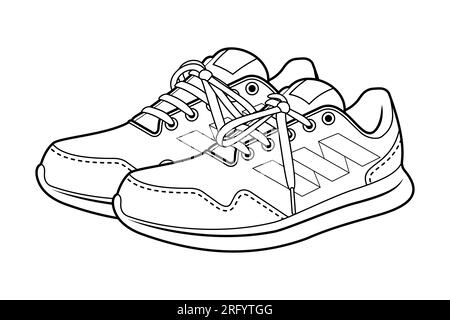 66 Running Shoe Print Outline High Res Illustrations - Getty Images