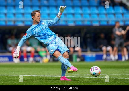 Bochum, Germany. 05th Aug, 2023. Goalkeeper Manuel Riemann during the 2023/24 Pre Season Friendly match between VfL Bochum 1848 and Luton Town at Vonovia Ruhrstadion, Bochum, Germany on 5 August 2023. Photo by David Horn. Credit: PRiME Media Images/Alamy Live News Stock Photo