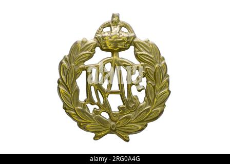 A cap badge of the Royal Canadian Air Force, c.1924-1952. Stock Photo