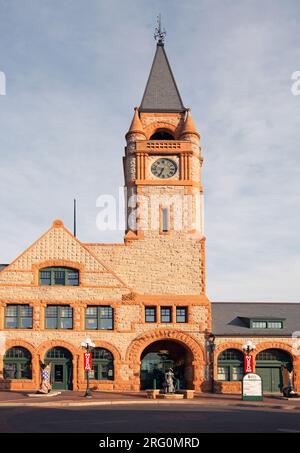 The Cheyenne Depot Museum Stock Photo