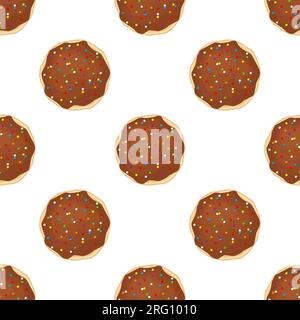 Pattern homemade cookie different taste in pastry biscuit, pattern cookie consist of collectible natural tasty food biscuit it pastry accessory, patte Stock Vector