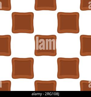 Pattern homemade cookie different taste in pastry biscuit, pattern cookie consist of collectible natural tasty food biscuit it pastry accessory, patte Stock Vector