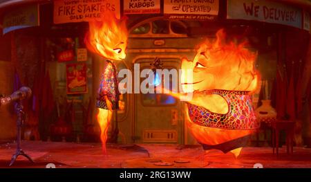 ELEMENTAL (2023), directed by PETER SOHN. Credit: Pixar Animation Studios / Walt Disney Pictures / Album Stock Photo