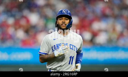 This is a 2023 photo of Maikel Garcia of the Kansas City Royals baseball  team. This image reflects the Kansas City Royals active roster as of  Wednesday, Feb. 22, 2023, when this