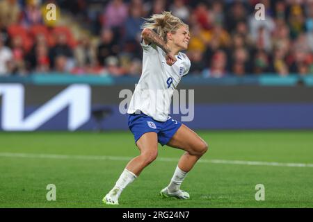 Rachel Daly #9 of England celebrates her penalty during the FIFA Women ...