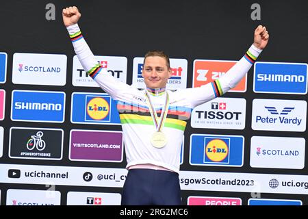 mvdp Mathieu Van Der Poel of Netherlands is the new world champion Stock Photo