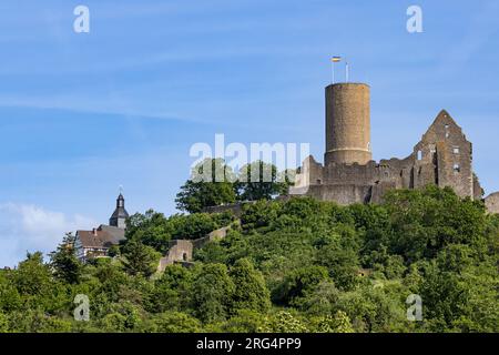 Gleiberg Castle in Wettenberg Krofdorf-Gleiberg, Hesse, Germany, Europe Stock Photo