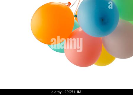 A Ballon isolated on a white background. Copy space. Stock Photo