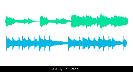 Seismogram earthquake seismic graph diagram. Seismometer or sound waves vibration richter activity Stock Vector