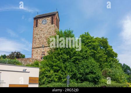 Niedernhausen: church in hamlet Oberjosbach in Taunus, Hessen, Hesse, Germany Stock Photo