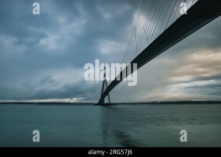 The far side of the bridge Stock Photo