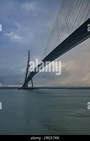 The far side of the bridge Stock Photo