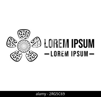 Java Flower design vector template Stock Vector Image & Art - Alamy
