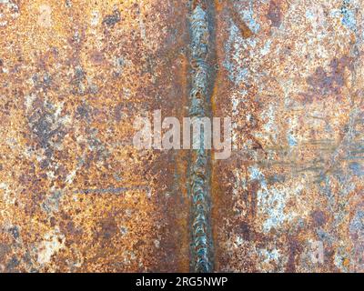 Corten steel textures. Background rust texture Stock Photo