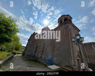 Surb Nshan church in Gyumri Stock Photo