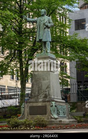 Joseph Howe statue in Halifax Nova Scotia Canada Stock Photo - Alamy