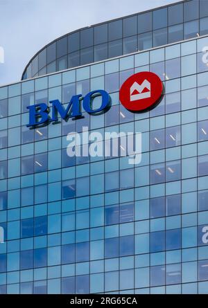 BMO Bank of Montreal in Halifax Nova Scotia Canada Stock Photo