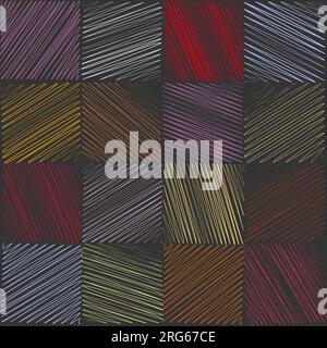 Autumn background is suitable for decorating autumn themes, themes for Halloween celebrations. Seamless background in the colors of the autumn palette Stock Photo