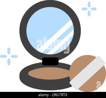 Cosmetics , woman's makeup vector icon illustration Stock Vector