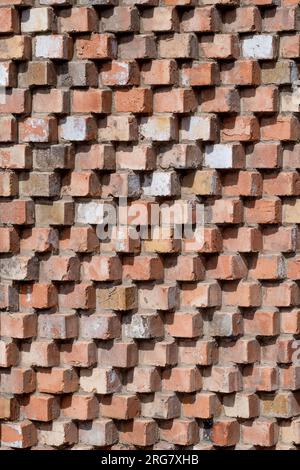 Textured Brick Wall Stock Photo