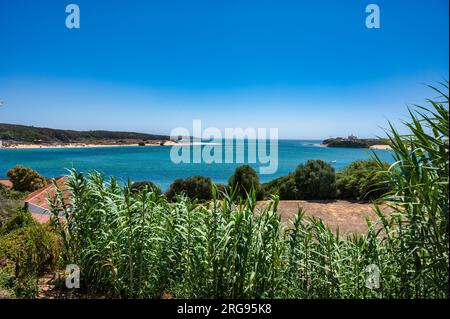 View of Porto Covo bay in Alentejo coast in Portugal Stock Photo