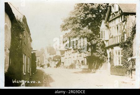 High Street, Wargrave, Berkshire, England. Stock Photo