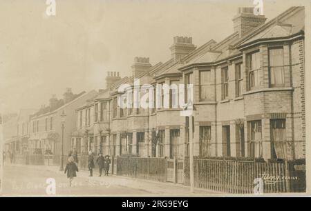 St Osyth Road, Clacton on Sea, Essex, England. Stock Photo