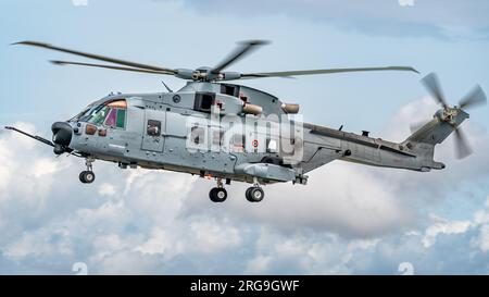 HH-101A Caesar Helicopter Stock Photo