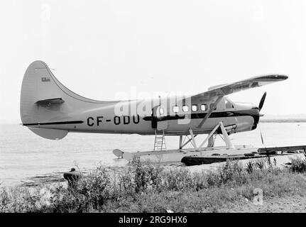 de Havilland DHC-3 Otter amphibian CF-ODU Stock Photo