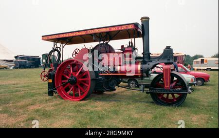 Aveling and Porter Road Roller, regn. BC9483, number 10991, Janet. Built by Aveling and Porter in 1924, powered by a 6 Nhp single-cyinder steam engine. Stock Photo