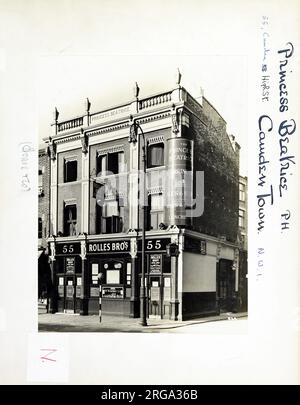 Photograph of Princess Beatrice PH Camden Town London. The main