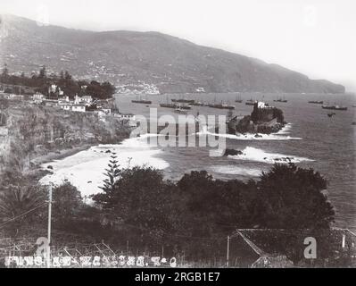 Late 19th century photograph: View of Funchal, Madeira, Portugal Stock Photo