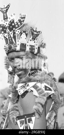 Zulu village: with villagers. Stock Photo