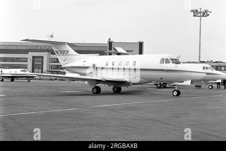 Hawker Siddeley HS.125-400A N33CP (msn 25286), of Hawthorne Advertising. Stock Photo