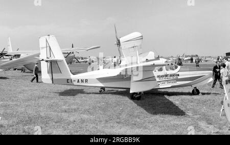 Lake LA-4-180 Buccaneer EI-ANR (msn 295), at the Biggin Hill International Air Fair in May 1965. Stock Photo