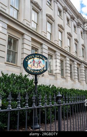 Washington, DC - Sept. 7, 2022: The Kimpton Hotel Monaco Washington DC is a boutique hotel located in the historic General Post Office building design Stock Photo