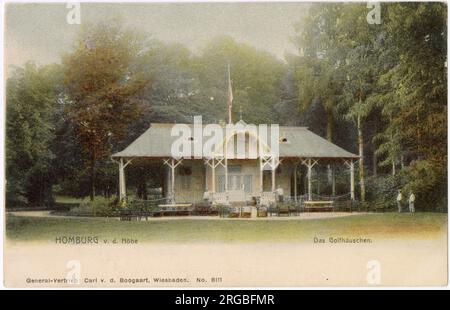 Golf club house, Bad Homburg, Germany, founded in 1899. Stock Photo