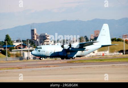 Japan Air Self-Defense Force - Lockheed C-130H Hercules 75-1078 (msn 5109). Stock Photo